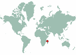 Mayotte in world map